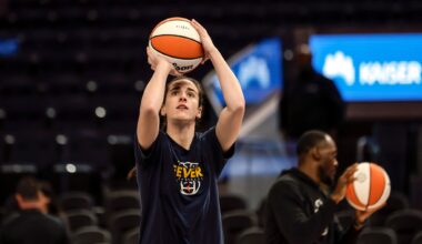 Caitlin Clark cheers for a 7-game NBA Finals, savoring 'great basketball'