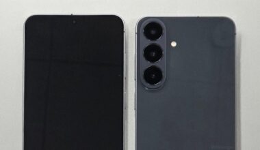 Galaxy S26 FE leaks in hands-on image with an updated, slightly funky camera bump