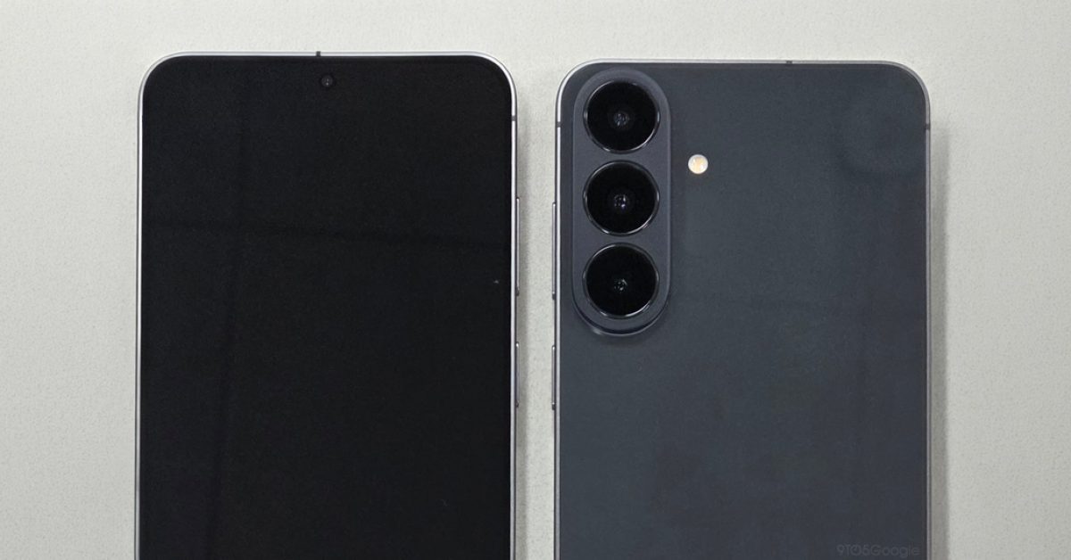 Galaxy S26 FE leaks in hands-on image with an updated, slightly funky camera bump