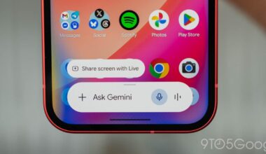 Gemini overlay rolls out Dynamic Color, integrates ‘Screen content’ [U]