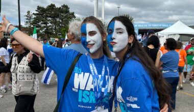 Tens of thousands take part in Israel solidarity walk amid tight security, Toronto police arrest 4