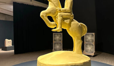 Calgary cowboy butter sculpture highlights how power melts away over time