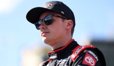 Christopher Bell dealing with wrist and ankle injury says Coach Gibbs