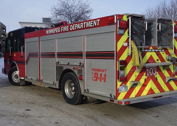 Firefighter, Resident Hospitalized After Winnipeg Fire