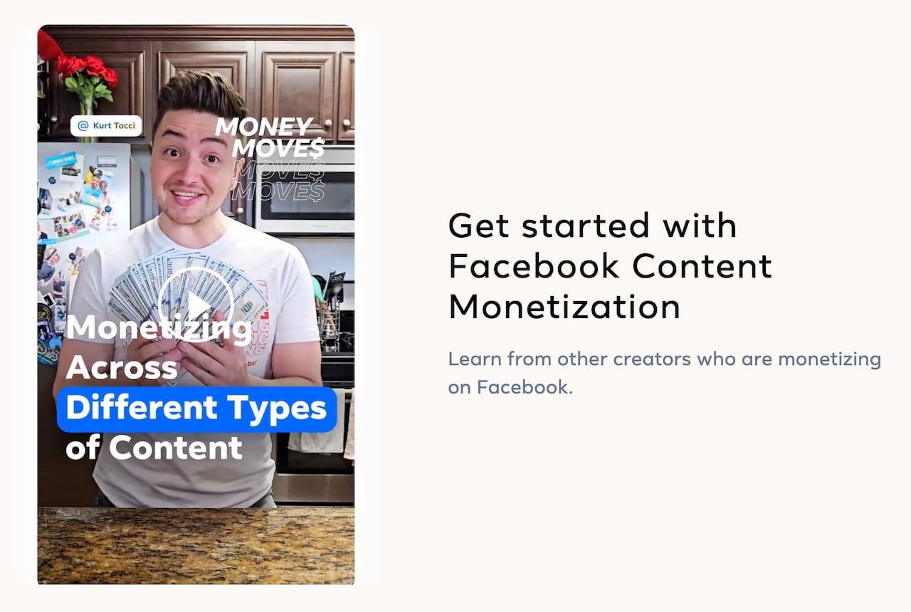 A screenshot of a video on a Facebook page.
