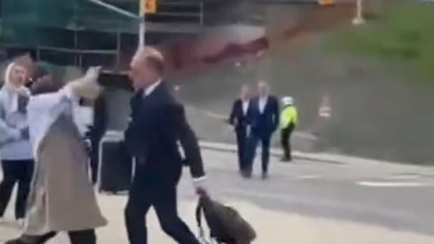 Swiss man who assaulted protester at 2024 Ottawa defence conference blames low-blood sugar, PTSD