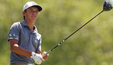 At 17, American Miles Russell qualifies for U.S. Open with Tiger Woods's son as caddie
