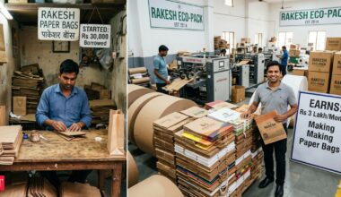No fancy tech, no big investors: He started with Rs 30,000 and now earns Rs 3 lakh a month making paper bags