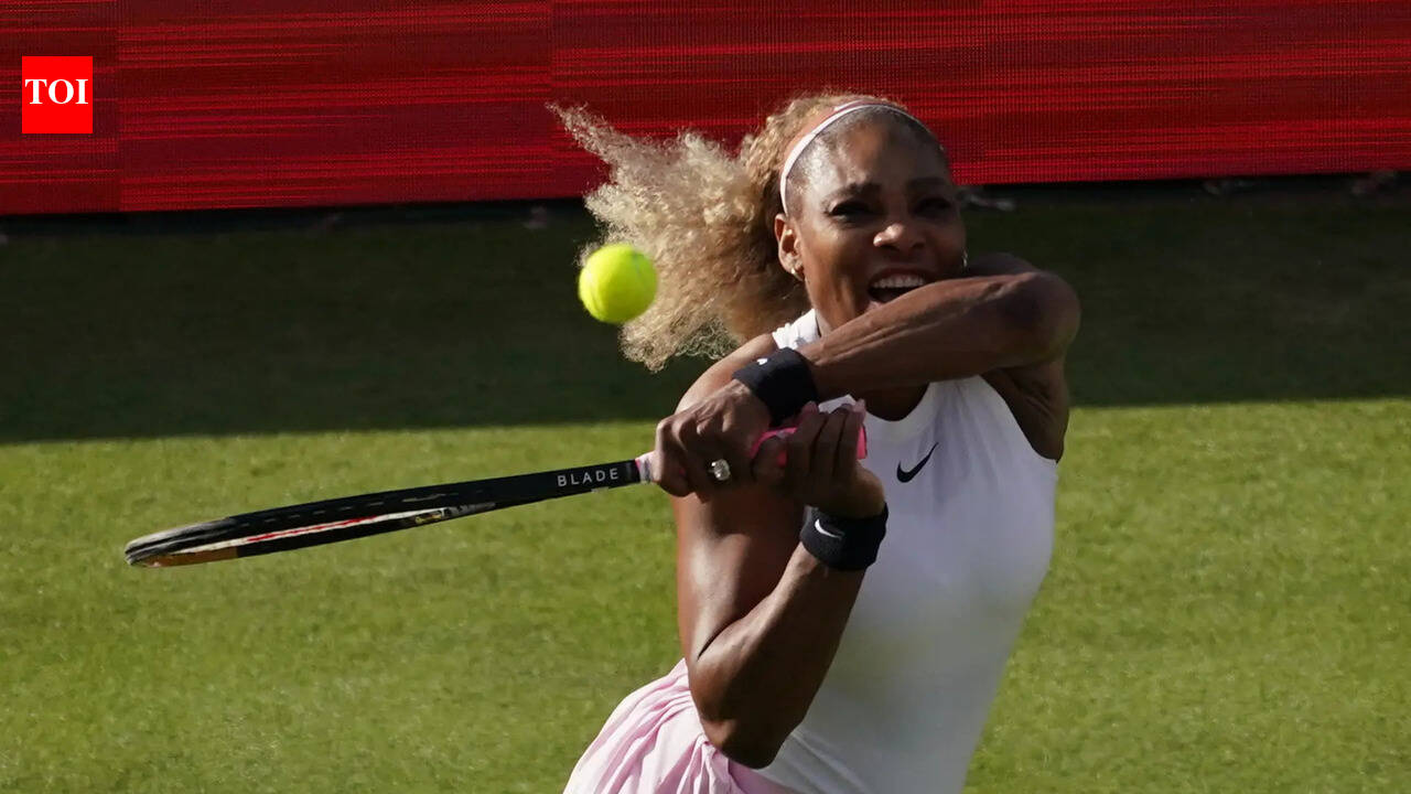 Serena Williams: Hitting 193 km/h at 44, Serena Williams' tennis return steals the show - Watch | Tennis News