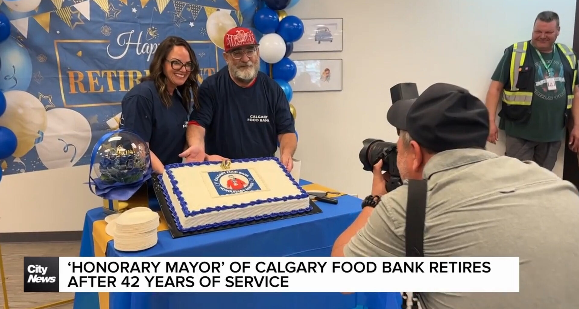 ‘Honorary Mayor’ of Calgary Food Bank retires after 42 years of Service