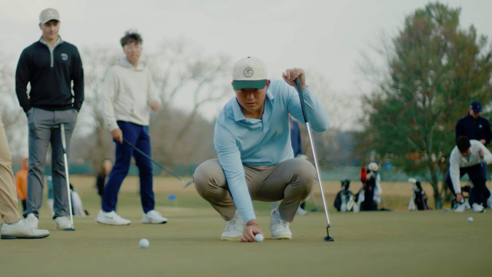 University of Virginia men’s golf team competes in worst-ball putting challenge