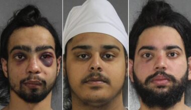 Three men plead guilty, get prison sentences for Surrey, B.C., extortion shooting | NanaimoNewsNOW