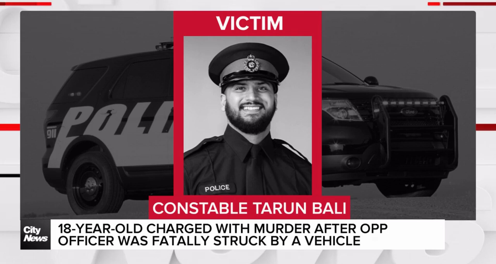 Procession in Toronto for OPP officer killed in line of duty