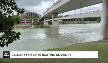 Calgary fire lifts boating advisory
