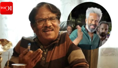 Director Thiyagaraja Kumararaja lashes out at the media at Bharathiraja funeral for approaching grieving people for comments |