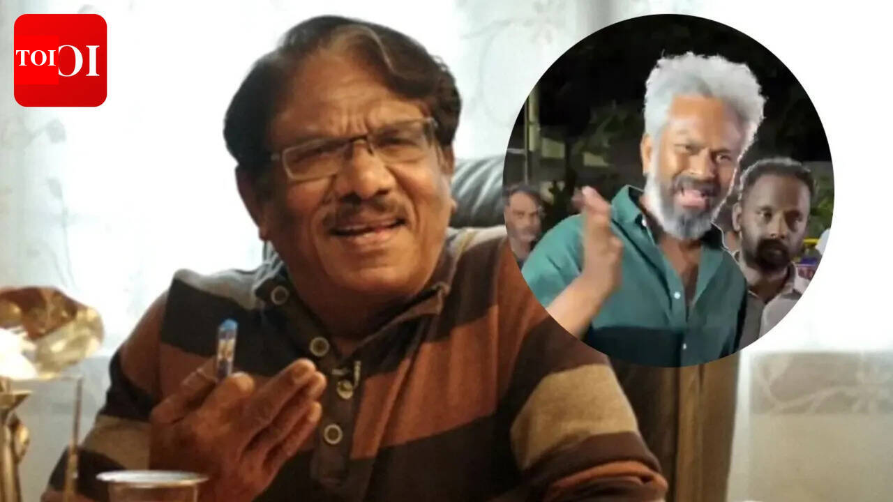 Director Thiyagaraja Kumararaja lashes out at the media at Bharathiraja funeral for approaching grieving people for comments |
