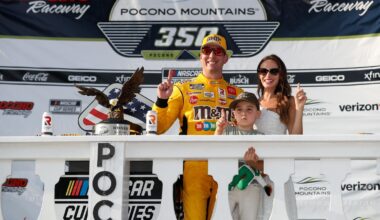 Samantha and Kyle Busch NASCAR