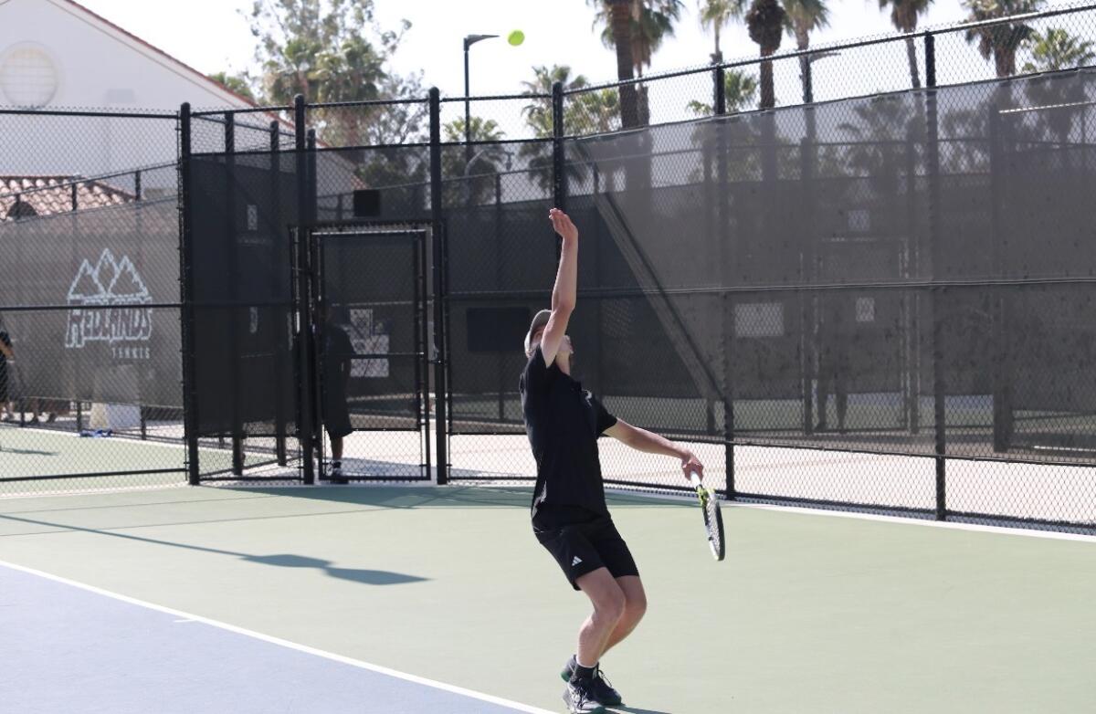 Harvard-Westlake coach Robert “Bo” Hardt described Chase Klugo, above, as a 45-year-old man trapped in a 17-year-old's body.