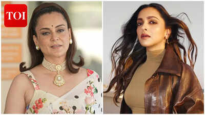 Kangana Ranaut gives a rare shoutout to Deepika Padukone slamming Bollywood's culture of insecurity: 'Too much negativity'