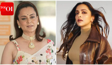 Kangana Ranaut gives a rare shoutout to Deepika Padukone slamming Bollywood's culture of insecurity: 'Too much negativity' | Hindi Movie News