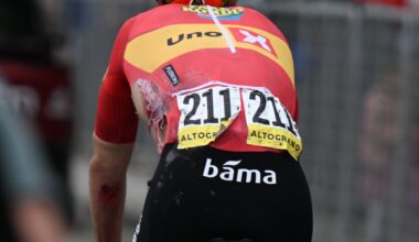 Unbelievable: Cyclist rode the Giro d'Italia for 10 days with 4 (!) fractures
