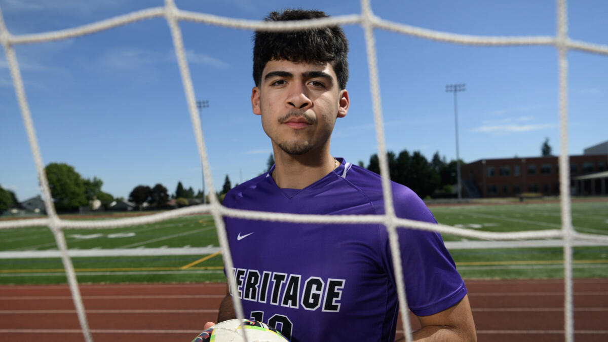 Heritage senior Omar Ramirez selected as The Columbian’s All-Region boys soccer player of the year
