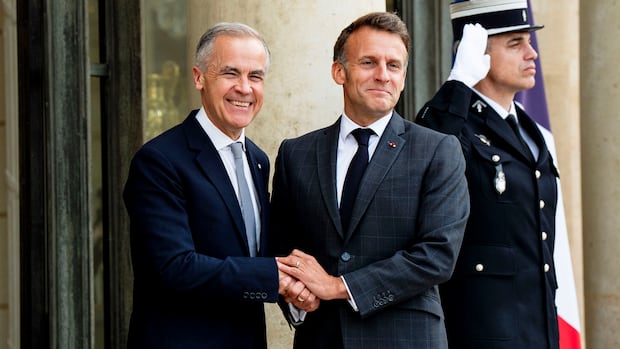 Carney announces agreement with France to share sensitive defence, AI information