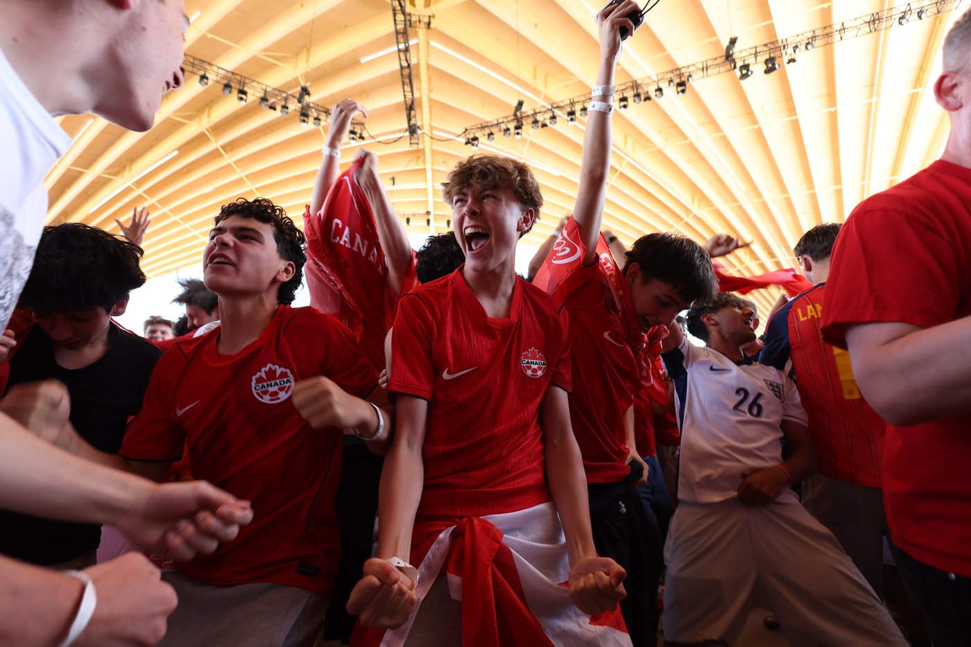 World Cup fans bring energy to Vancouver amphitheatre