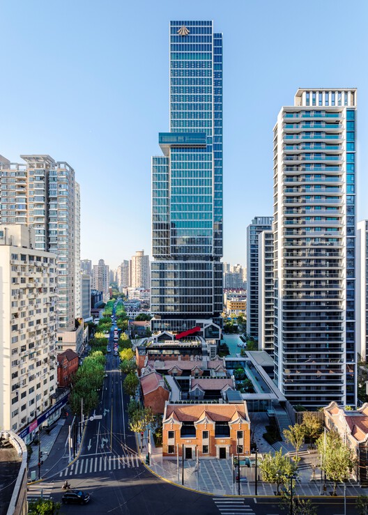 Jing'An Investment Center / Nikken Sekkei - Exterior Photography, Facade, Cityscape