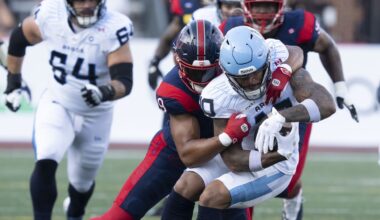 Awe’s clutch block leads Alouettes past Argonauts 37-30 in home opener | NanaimoNewsNOW