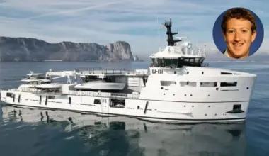 How Mark Zuckerberg's $100M support yacht differs from a superyacht with its unusual features such as a basketball court