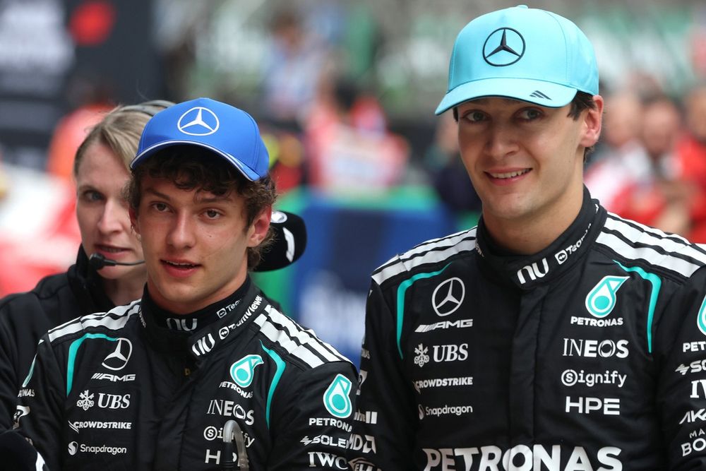 George Russell, Mercedes, Andrea Kimi Antonelli, Mercedes