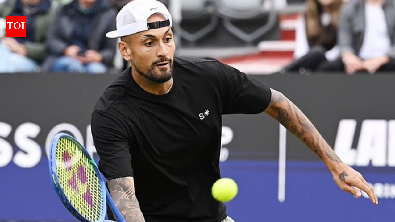 Nick Kyrgios sparks fresh controversy in Stuttgart comeback, chair umpire clash overshadows gritty defeat | International Sports News