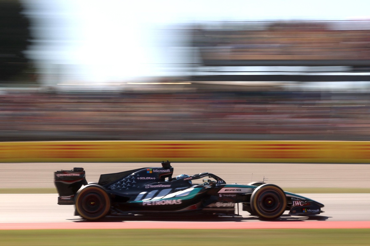 F1 Barcelona GP: Russell leads Piastri in final practice, frustration for Antonelli