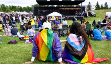Hundreds turn out to support Winkler’s first Pride celebration – Winnipeg Free Press