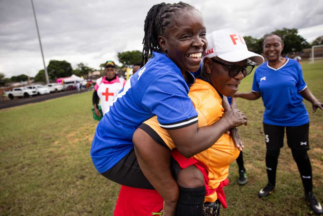Lillian Zulu – captain of the Zambian team