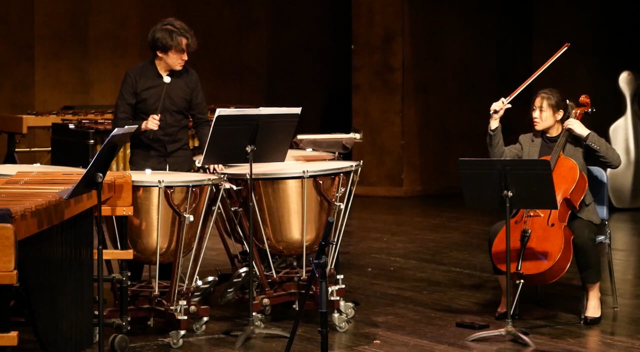 Manuel Lopez (left) and Crystal Kim (right)