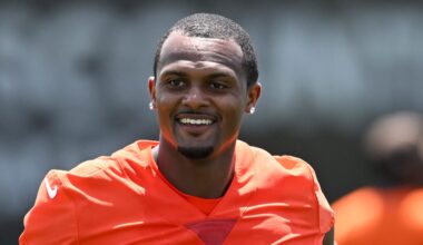 Browns QB Deshaun Watson Gets No. 1 Ranking for Wrong Reasons