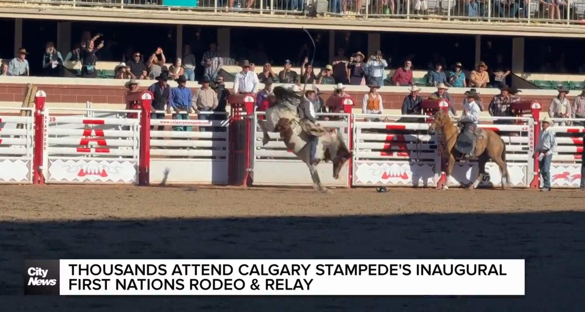 Thousands attend Calgary Stampede’s Inaugural First Nations Rodeo & Relay