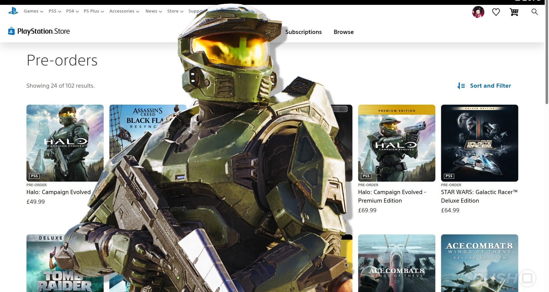 Halo PS5 Poised to Sell Extremely Well, Topping PS Store Charts Around the World