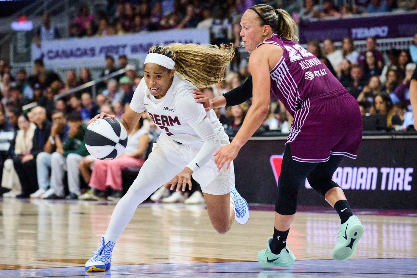 Toronto Tempo start well but can’t sustain momentum in 102-77 loss to Atlanta Dream