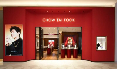 Chow Tai Fook Unveils Newly Designed Boutique in Canada at Oakridge Park, Vancouver
