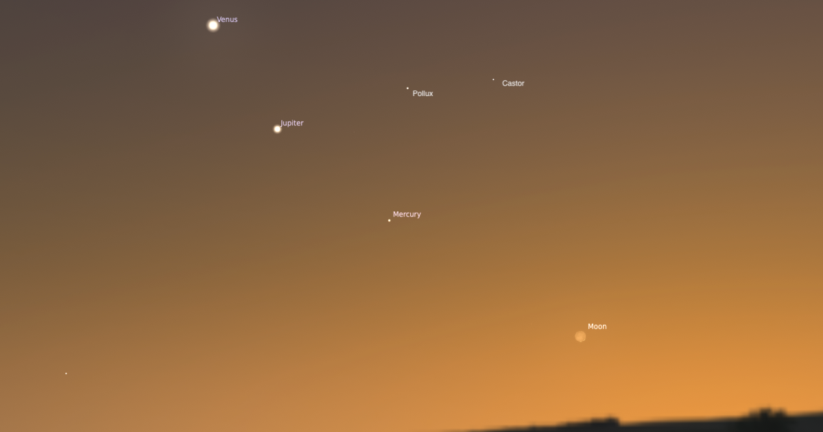 The Sky Today on Monday, June 15: Mercury at greatest eastern elongation