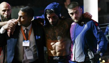 Ilia Topuria transported to hospital immediately after UFC White House loss: ‘He’s busted up’