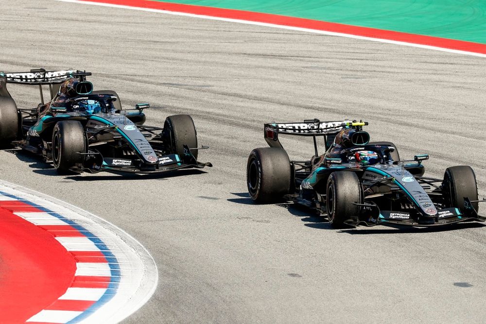 Andrea Kimi Antonelli, Mercedes, George Russell, Mercedes