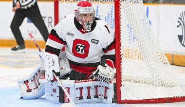 Ottawa 67's Ryder Fetterolf named goalie of the year