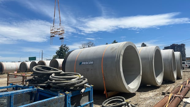 First stage of Bearspaw replacement halfway complete, with project still on schedule