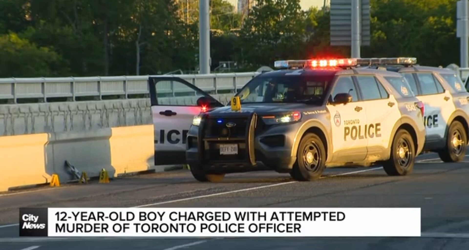 12-year-old boy charged with attempted murder of Toronto police officer