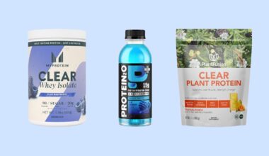Best Clear Protein Powders 2026