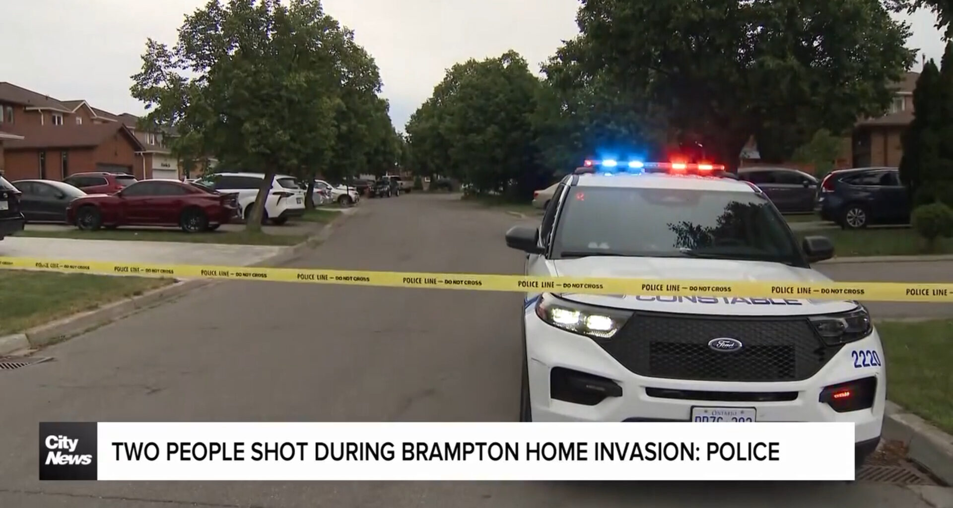 Two people shot during Brampton home invasion